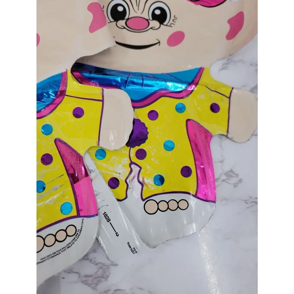Troll Vintage 90s Happy Birthday Mylar Ballons Bundle Lot Of 5 #1